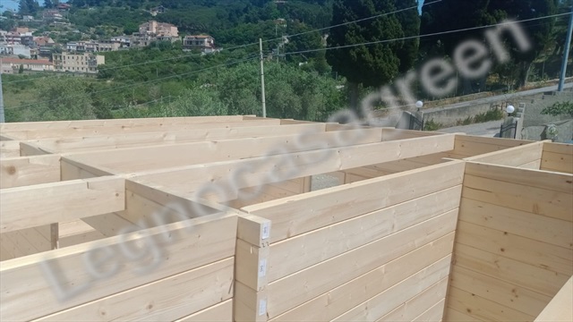 Villetta in legno 36 mq - spessore 44 mm