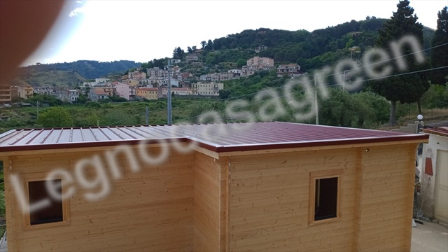 Villetta in legno 36 mq - spessore 44 mm