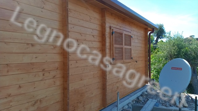 Villetta in legno 36 mq - spessore 44 mm