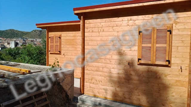 Villetta in legno 36 mq - spessore 44 mm